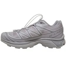 Salomon XT-6 Running Hiking Trail Shoes Size US 11 Ghost / Flannel F4YV 3