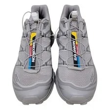 Salomon XT-6 Running Hiking Trail Shoes Size US 11 Ghost / Flannel F4YV 4