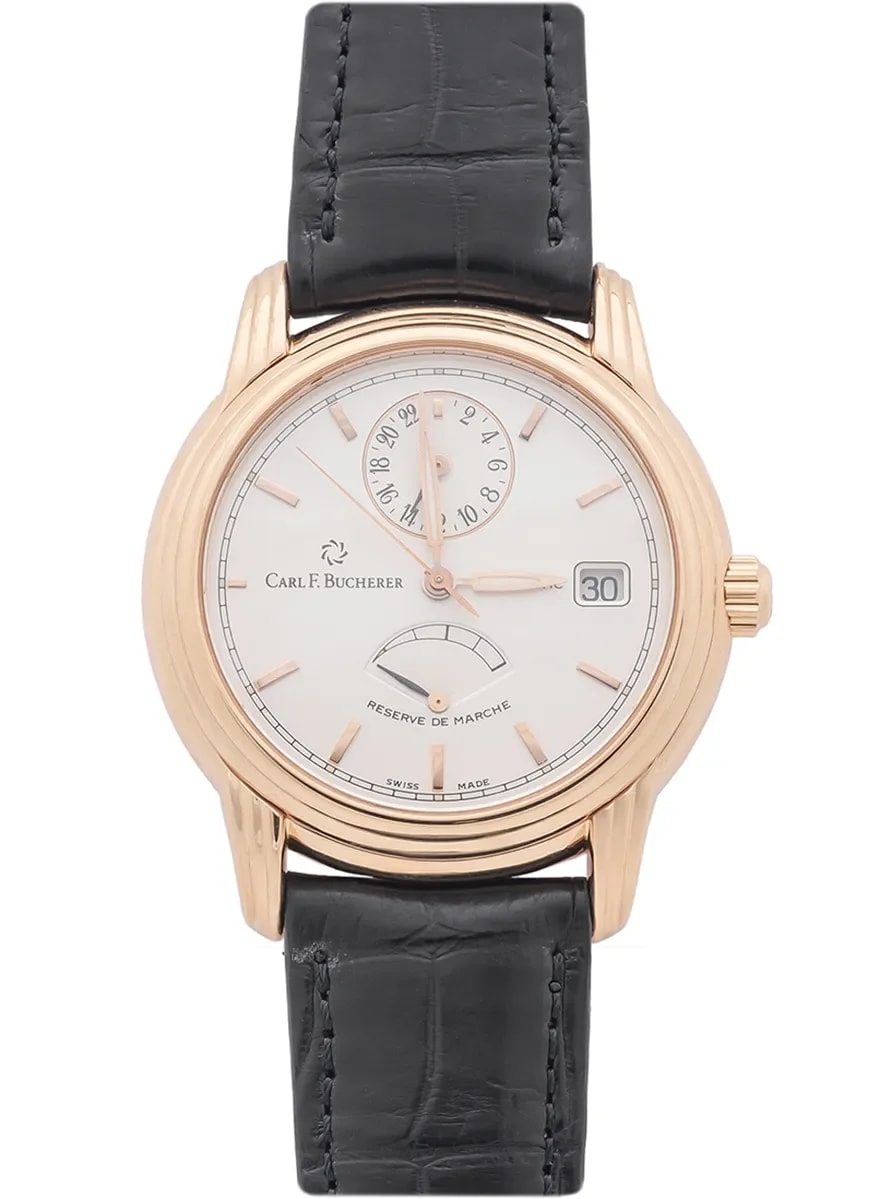 Worldofluxuryus — Carl F. Bucherer Archimedes Reserve de Marche 18K Yellow Gold — Watch — resale