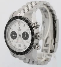 2025 Papers Tudor Black Bay Chrono White Stainless Steel 41mm 79360N BOX 3