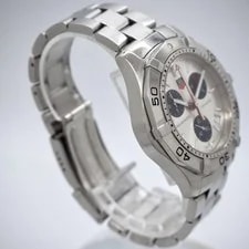 730 Working Tag Heuer Aquaracer Chronograph Silver 3