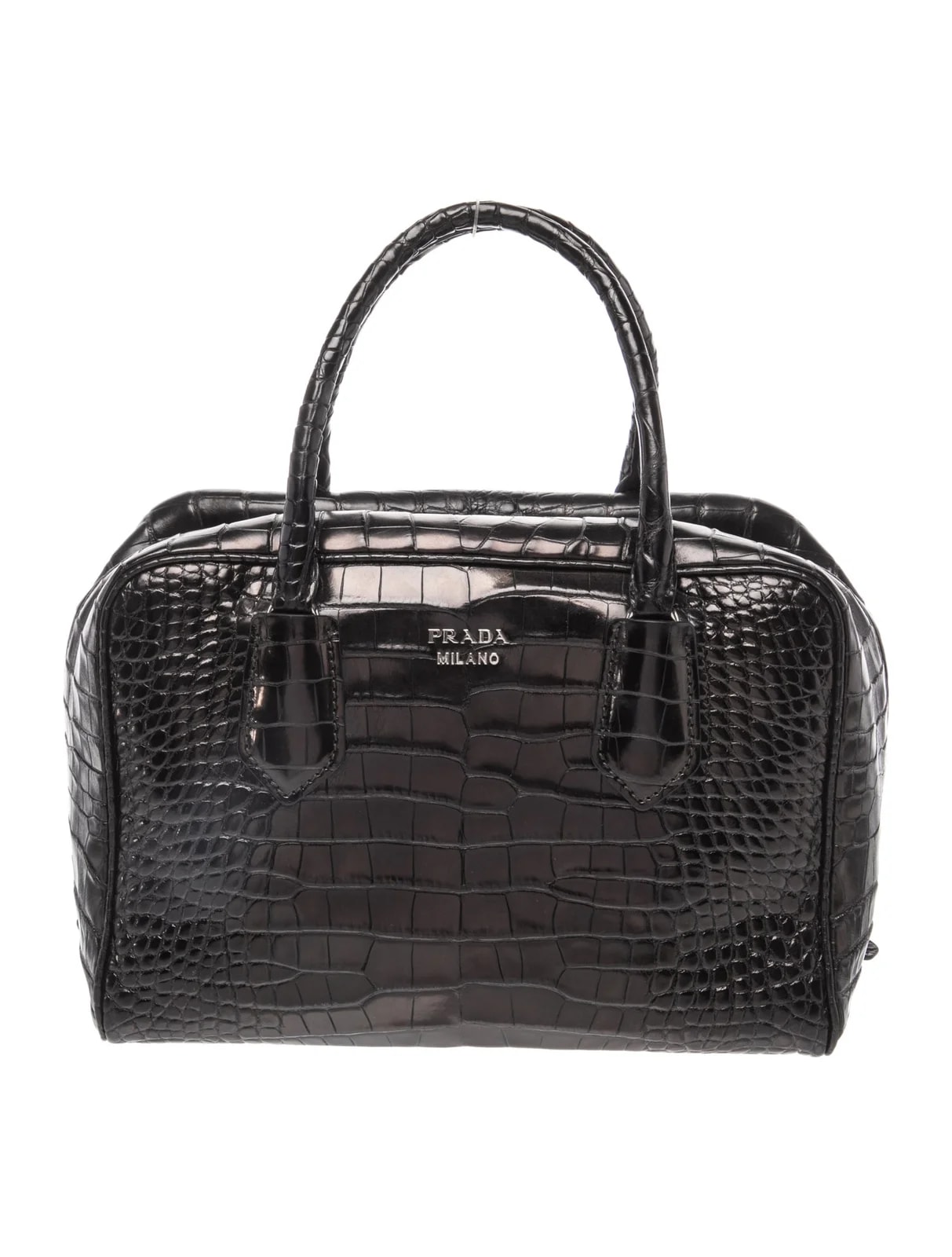 Prada — Coccodrillo Inside Medium — Handbag — resale