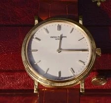 Patek Philippe Calatrava 3992J 18k Yellow Gold Automatic. Serviced By Patek 2