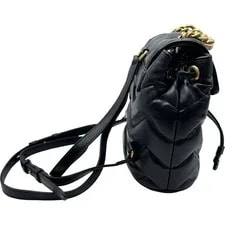 Gucci GG Marmont Backpack 777253 Quilted Push Lock #OK2200 3