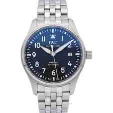 IWC Pilot Mark 20 IW328202 Stainless Steel mensWatch Black 2