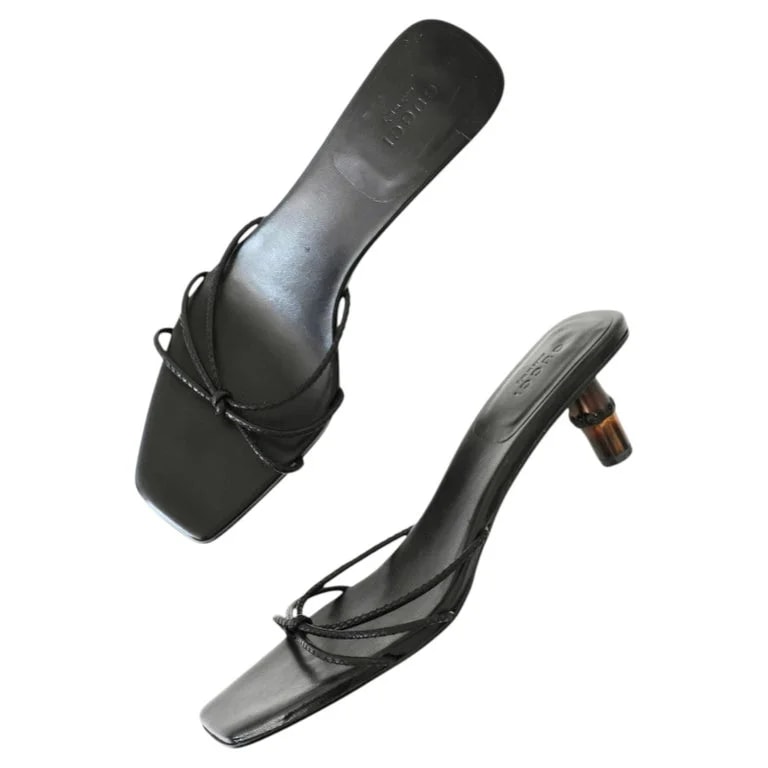 Gucci, Tom Ford for Gucci — Gucci By Tom Ford 2002 Dark (7.5) — Designer Shoe — resale