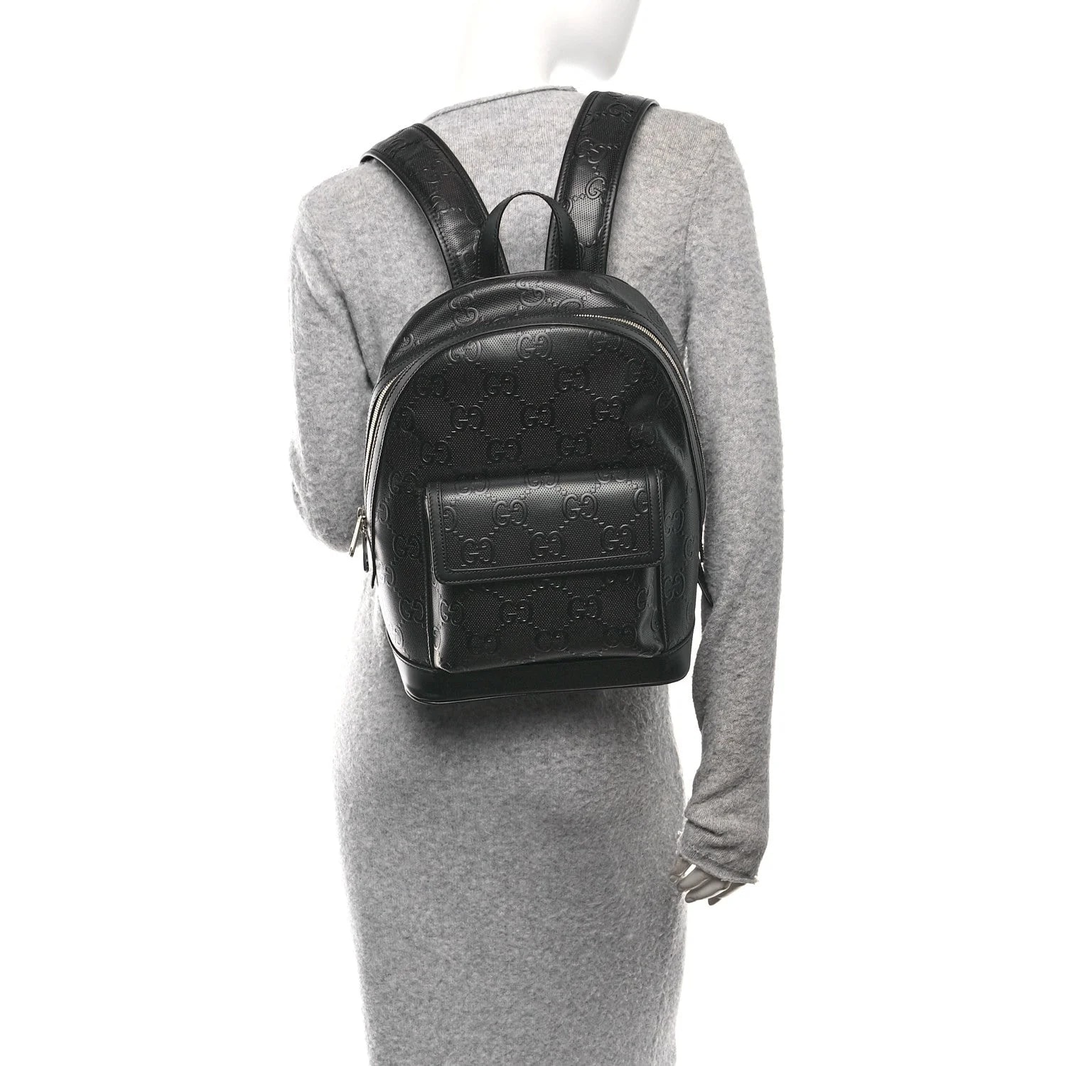 GG Tennis Embossed Backpack 2