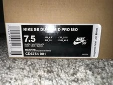 Nike SB Dunk Mid Label ISO Skate Shoes CD6754-001 2