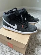 Nike SB Dunk Mid Label ISO Skate Shoes CD6754-001 4