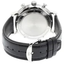 IWC Portofino IW391007 42mm SS Silver Dial Automatic Chronograph Day-Date #C352 3