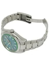 Rolex Milgauss Green Glass Z Blue 116400GV 40mm Blue Dial Steel Box Card #T027 2