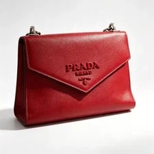 Prada — Auth Prada Monochrome Chain — Handbag — resale