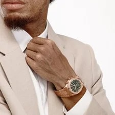 Audemars Piguet Royal Oak 26240OR.OO.1320OR.08 Chronograph Rose Gold Khaki 3