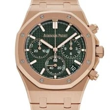 Audemars Piguet Royal Oak 26240OR.OO.1320OR.08 Chronograph Rose Gold Khaki 4