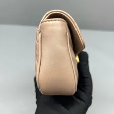 Gucci Matelasse Super Mini GG Marmont Nude (qy090126b8r) 4