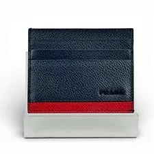 Auth Prada X Card Case W/box RB448 3