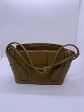 Bottega Veneta — Bottega Veneta Small Arco Maxi Moutarde — Handbag — resale