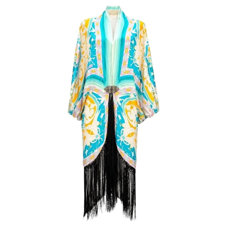 MA Mixed Pastels & Twill Pucci Cocoon With Trim — Designer Shoe — resale