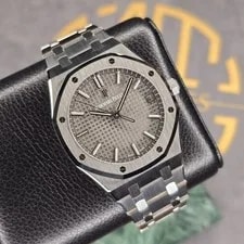 Audemars Piguet Royal OAK 41MM Grey Dial Stainless Steel 15500ST B&P 3