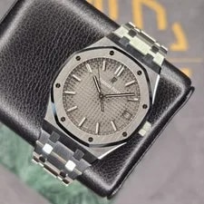 Audemars Piguet Royal OAK 41MM Grey Dial Stainless Steel 15500ST B&P 4