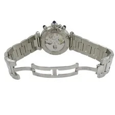 Cartier Pasha C Date Automatic Stainless Steel (SS... GZl1grkp 4