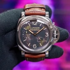 Panerai Luminor 1950 47mm Black Dial Power Reserve Dial Box & Papers PAM00423 4