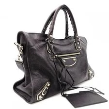Balenciaga 115748 Classic Metallic Edge City 2way 2