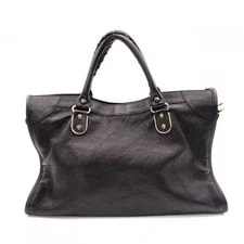 Balenciaga 115748 Classic Metallic Edge City 2way 4