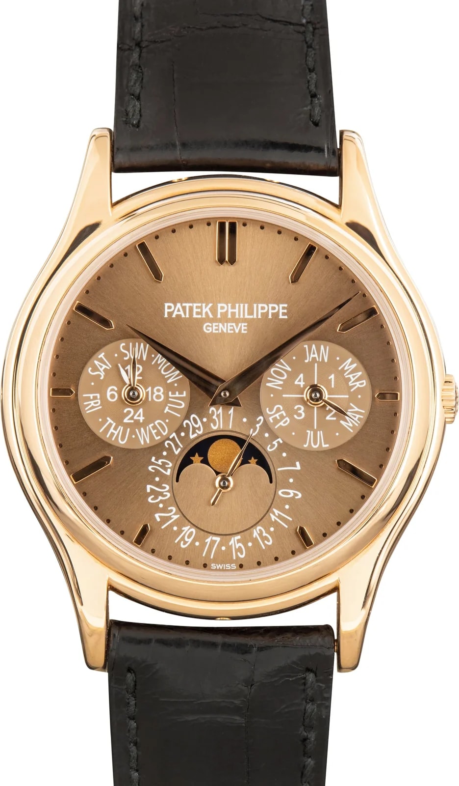 Patek Philippe — Patek Philippe Complications Perpetual Calendar Ref 5140R 18k Rose Gold — Watch — resale