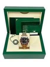 2021 Rolex GMT Master II Root Beer 18K Rose Gold Box Paper 2