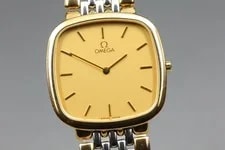 Omega — 1991 Omega de Ville Cal.1378 30mm Gold Dial Qz — Watch — resale