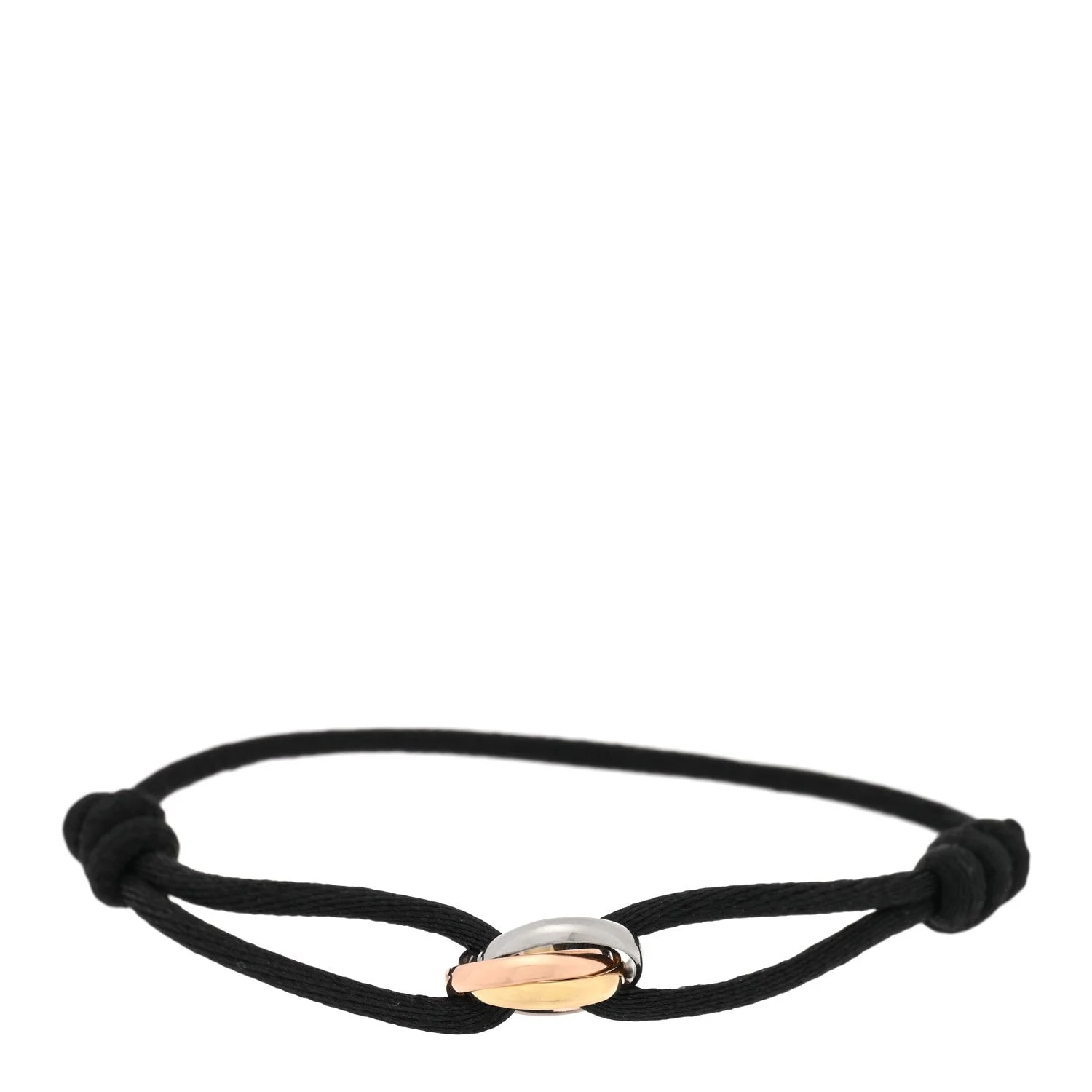 Cartier — 18k White Gold Trinity Adjustable Cord — Jewelry — resale