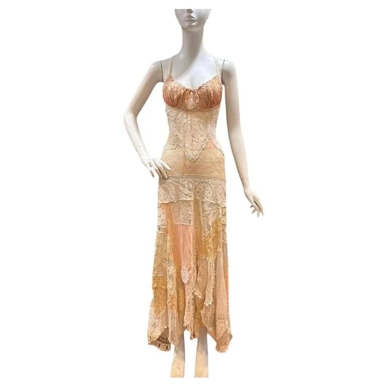 Morphew Atelier — Morphew Atelier & Antique Lace Floral Patchwork Dress — Clothing — resale