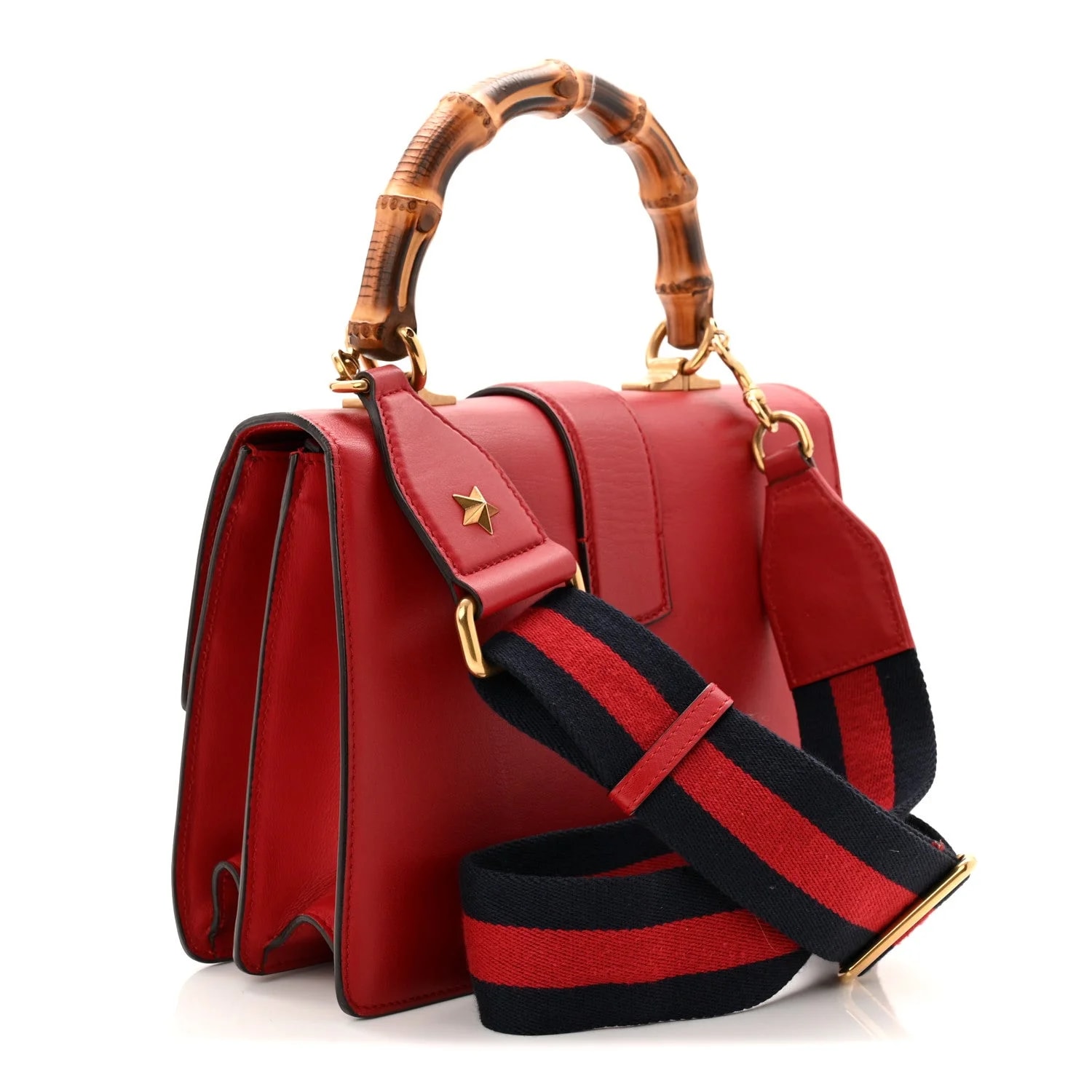 Dollar Web Medium Dionysus Bamboo Top Handle Hibiscus Black Diamond 3