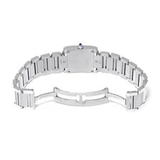 Cartier Tank W51008Q3 ( 2384) 18mm Stainless Steel Silver #WW11155 4