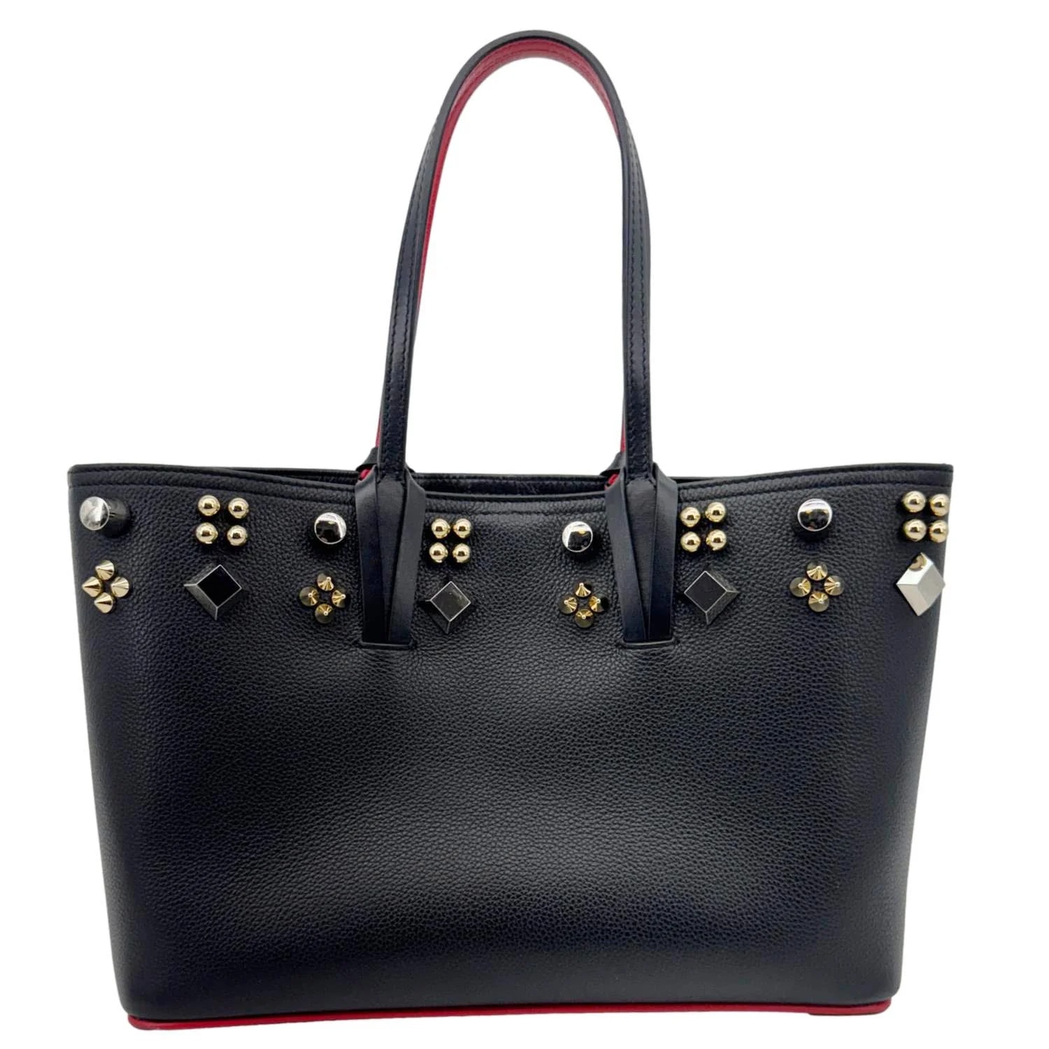 Christian Louboutin — Christian Louboutin Cabata Stud-Embellished — Handbag — resale