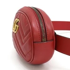 Gucci GG Marmont Chevron Matelassé Belt 2