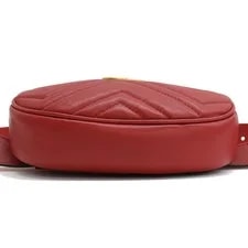 Gucci GG Marmont Chevron Matelassé Belt 4
