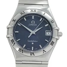 Omega Constellation 1512.40 Stainless Steel Quartz Silver Navy 2