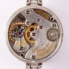 Jaeger-LeCoultre Diamond Back-Winder 18K WG Hand-Wound w/Diamonds 3