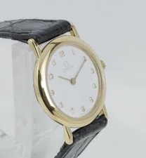 Omega de Ville Quartz 22mm White Dial Cal. 1458 - Parts Or Repair 3