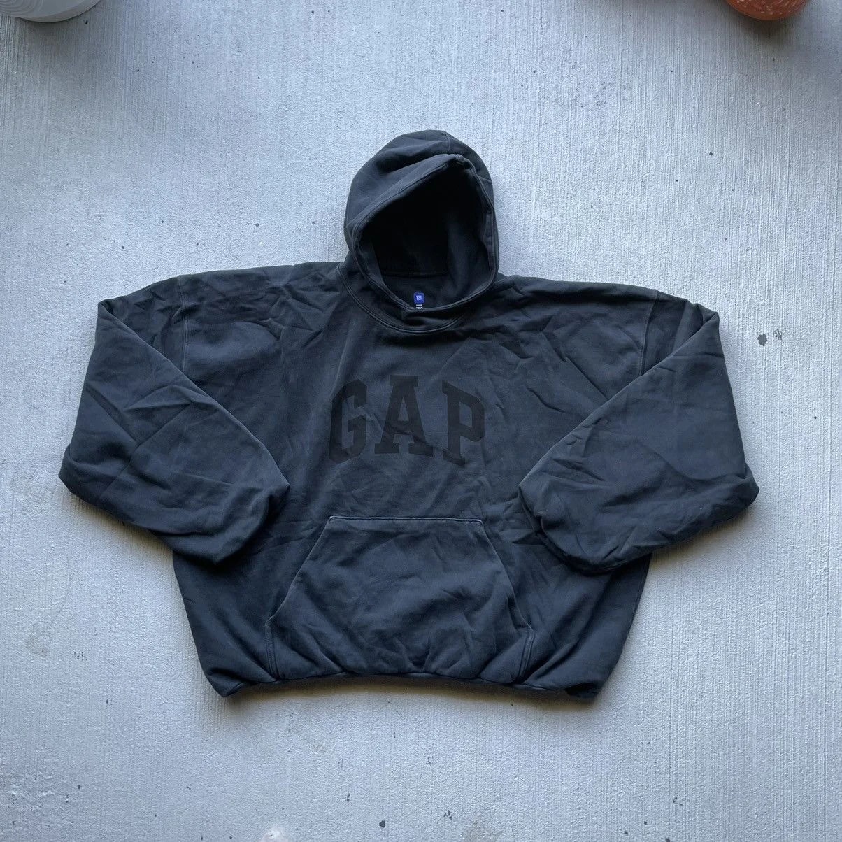 Yeezy — Washed Yeezy Gap Engineered By Balenciaga Dove Hoodie — streetwear — resale