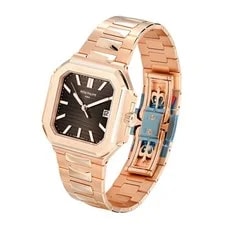 Patek Philippe Cubitus 40MM Brown Index Hour Markers Dial Rose Gold 2