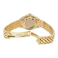 Rolex Datejust 28 279178G 28mm Yellow Gold Silver #WW385 4