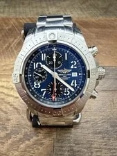Breitling — Breitling Avenger GMT 45 A24315 Blue Dial Automatic Box Papers Unworn — Watch — resale