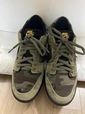Nike SB Zoom Dunk Low Pro Camo 854866-209 - US 10 No Box 2