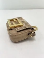 Fendi Nano Baguette Chain Crossbody / BEG 2