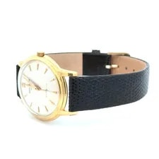 18k YG Patek Philippe 2551 35.5mm Calatrava With Custom Quartz Implant 3