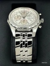 2008 Breitling Bentley Gt 45mm A1336212 Stainless Steel White Dial 3