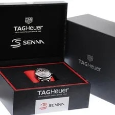 TAG Heuer — TAG Heuer Carrera Ayrton Senna Special Edition CBG2013 44mm SS Chronograph #C044 — Watch — resale